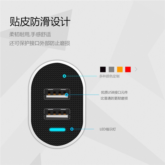 AC24L01小巧便攜時尚雙口USB歐規(guī)旅行手機充電器直充_08
