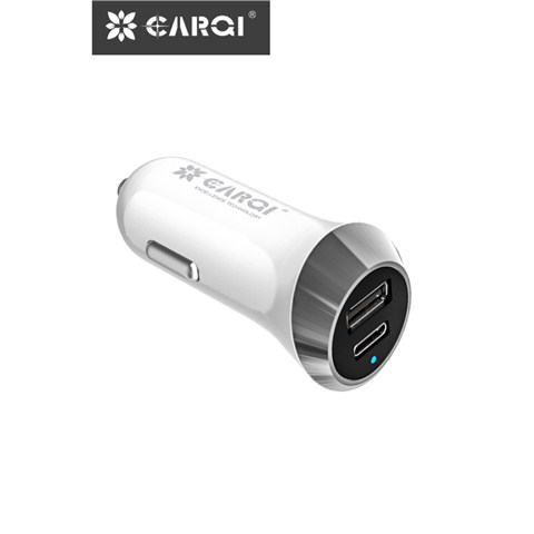 usb+TypeC車充 DC24L01C