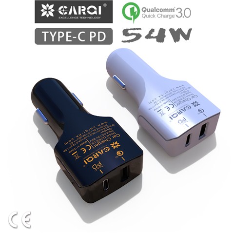 車載充電器 pd快充 QC3.0+TypecDC60L09