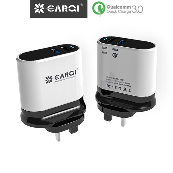 AC45L04Q英規(guī)雙口QC3快充4500mA手機(jī)充電器-主圖3