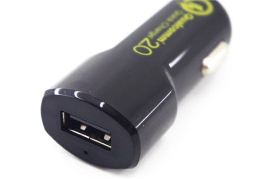 黑色單口usb車充