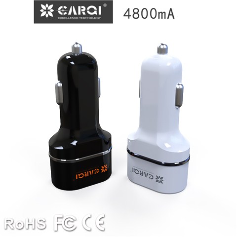 三口USB車載充電器 DC48L05