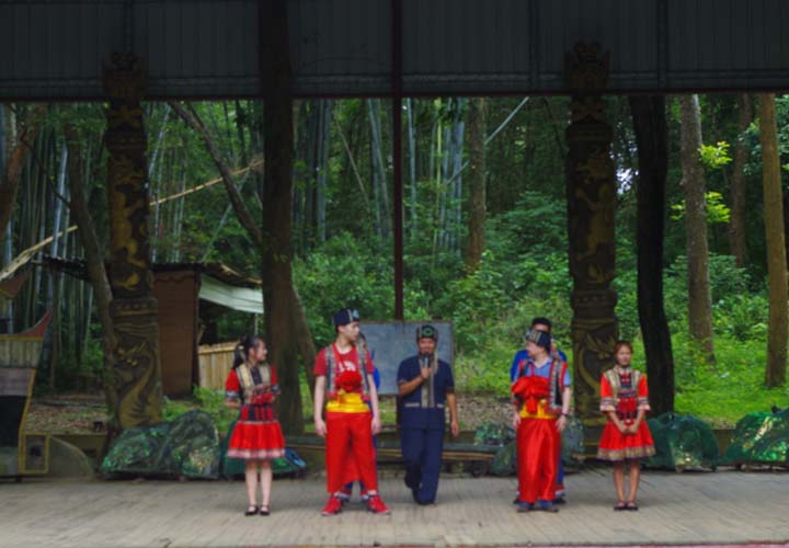 藍(lán)線盈電子惠州2日游和同事體驗(yàn)瑤族結(jié)婚風(fēng)情