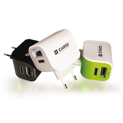 AC31L03C 雙口旅行充電器（Type-C）