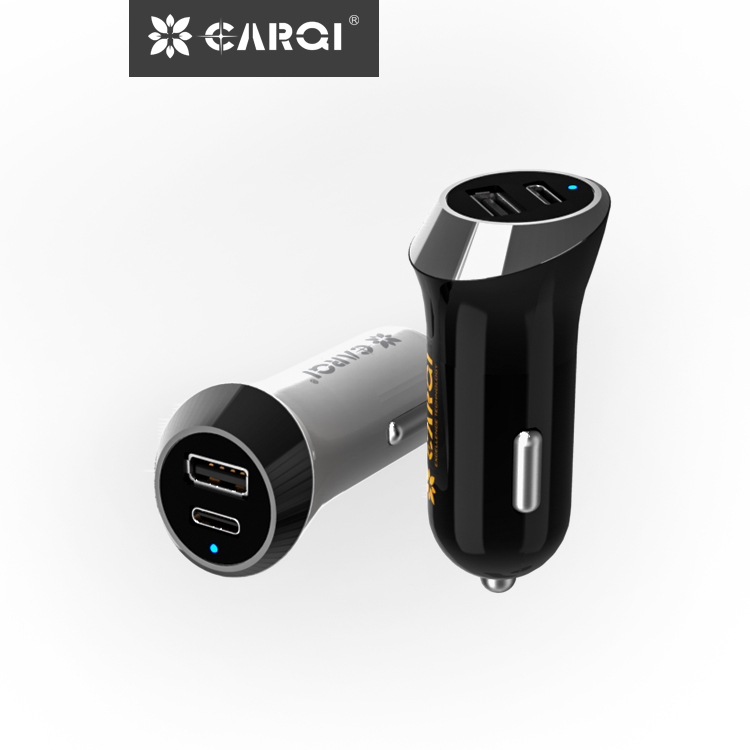 usb+TypeC車充 DC24L01C