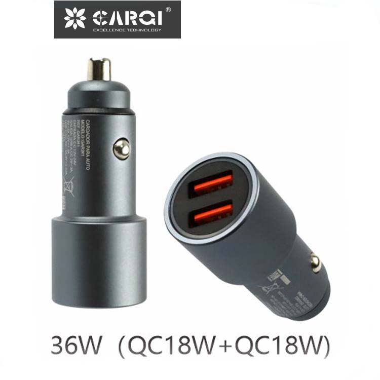 36W 金屬車載充電器